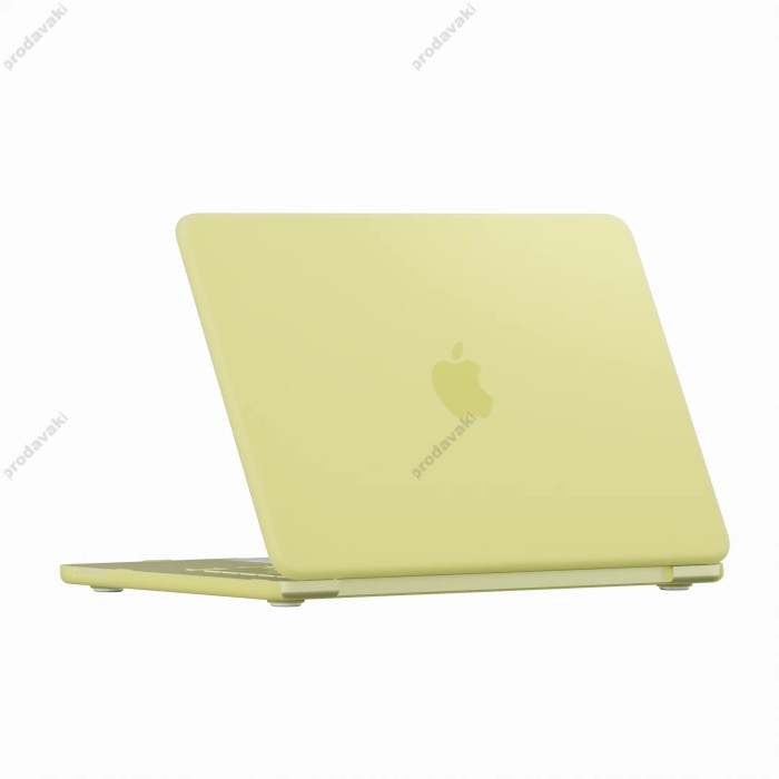 Чохол накладка HardShell Case для MacBook NEO 13 2026 Матовий Yellow